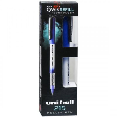 Uniball 215 Refillable Roller Blue Pen 1655700387 10100447 1