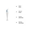 philips hr1350 c hand blender 250w white