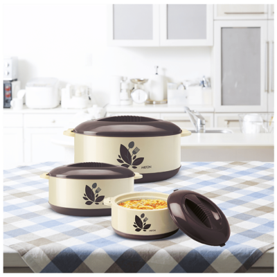 40199243 4 1 milton new orchid jr casserole for rotichapati gift set dark brown