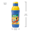 40296255 2 1 milton kool active plastic insulated water bottle with straw for kids blue