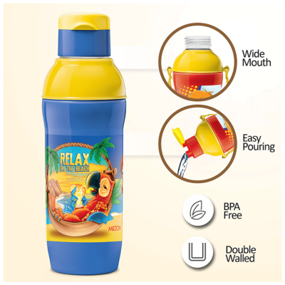 40296255 5 1 milton kool active plastic insulated water bottle with straw for kids blue