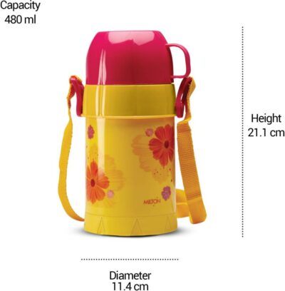 480 eiffel 500 plastic insulated flask yellow 1 original imagqz2hmtsrf52p