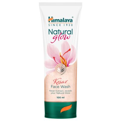 7341639 2 Himalaya Natural Glow Kesar Face Wash 100ml Tube FOP
