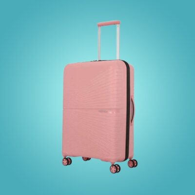 American Tourister Peach Trolley3