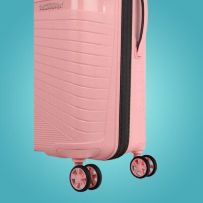 American Tourister Peach Trolley4