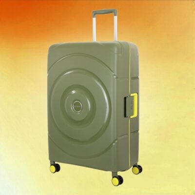 American Tourister Trolley Green10 removebg preview