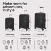 American Tourister Trolley ONYX BLACK1