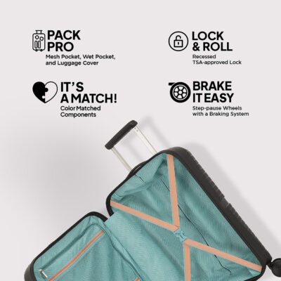 American Tourister Trolley ONYX BLACK2