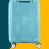 American Tourister turquoise 1