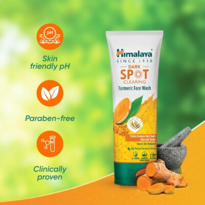himalaya dark spot clearing turmeric face wash 100ml pack of 2 product images orvbaqyxvb0 p609935931 4 202409101709
