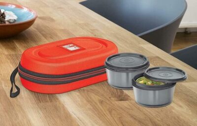 milton red nutri insulated stainless steel tiffin box pack of 2 product images orvphi0tuam p603646673 0 202308050734