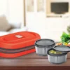 milton red nutri insulated stainless steel tiffin box pack of 2 product images orvphi0tuam p603646673 5 202308050735