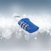 3 Dial Combination Lock Blue 2