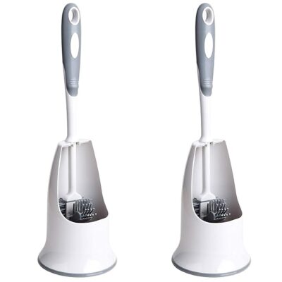 RICHLINE HOCKEY TOILET BRUSH WITH CONTAINER