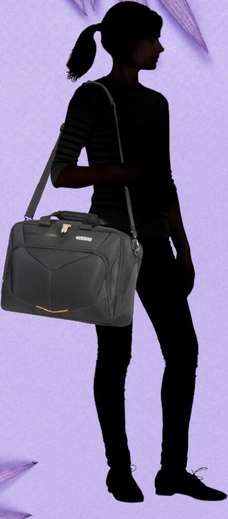 American Tourister 3 Way Bag BlacK 2