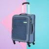 American Tourister Ares Soft Luggage Bag Grey 2 removebg preview