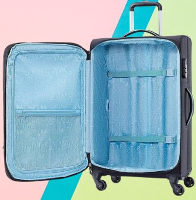American Tourister Ares Soft Luggage Bag Jet Black 2