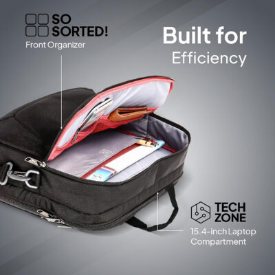 American Tourister Briefcase Black 09 4