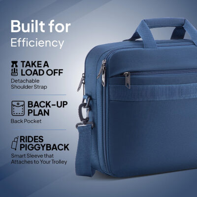 American Tourister Briefcase Navy 41 1