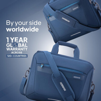 American Tourister Briefcase Navy 41 3