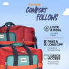 American Tourister Duffle Bag Red 3