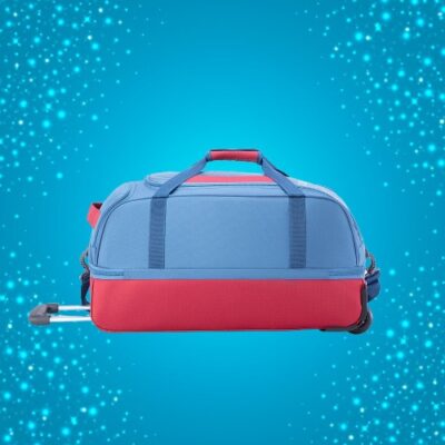 American Tourister Medium Duffle Blue Red 2