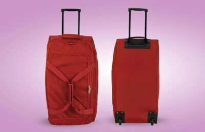American Tourister Medium Duffle Dark Red 6