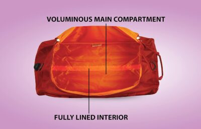 American Tourister Medium Duffle Dark Red 7