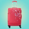 American Tourister Popdot Soft Luggage Bag Claret Red