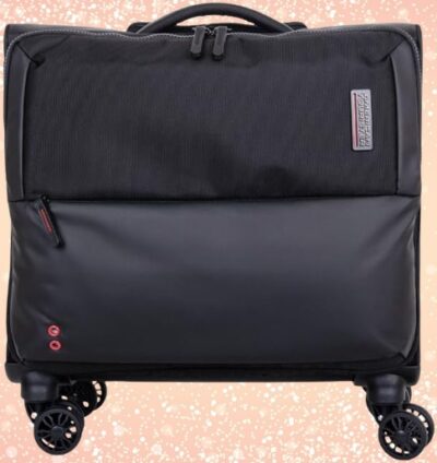 American Tourister Rolling Tote Black 3