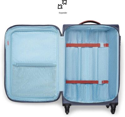 American Tourister Soft Luggage Crown Blue 3