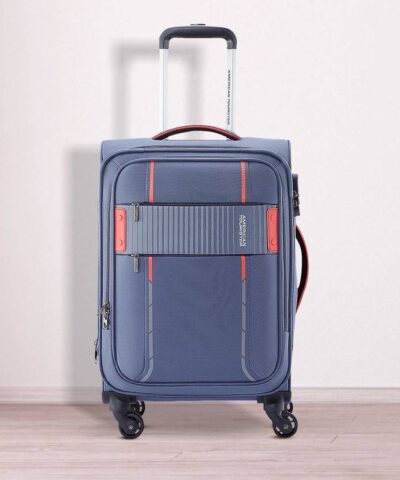 American Tourister Soft Luggage Crown Blue 5