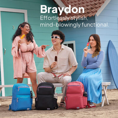 Braydon Backpack Pacific Blue 6