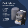 Hall Backpack Grey Black 5