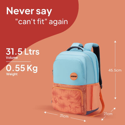 Hall Backpack Mint Orange 2