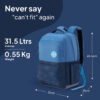 Hall Backpack Navy 4