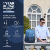 Hall Backpack Navy 5