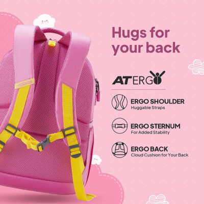 Ollie Backpack Spring Pink 2
