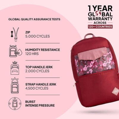 Pixie Backpack Red 3