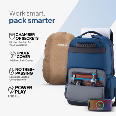 Segno 02 Expandable Backpack Navy 5