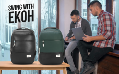 Skybags EKOH 01 LAPTOP BACKPACK Black