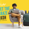 Skybags EKOH 01 LAPTOP BACKPACK Green 1