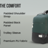 Skybags EKOH 01 LAPTOP BACKPACK Green 3