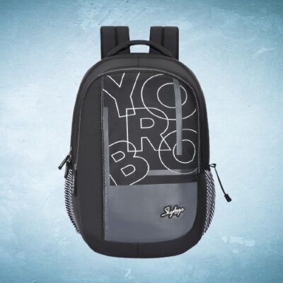 Skybags KLAN 03 SCHOOL BACKPACK BLACK 8