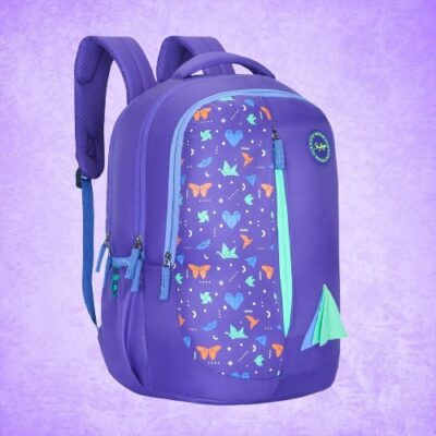 Skybags KLAN 09 SCHOOL BACKPACK Purple 1