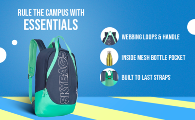 Skybags TRIBE 01 BACKPACK 4