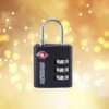 TSA 3 Dial Combination Lock Black 3
