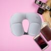 Tripple Comfort Inflatable Travel Pillow (Grey)
