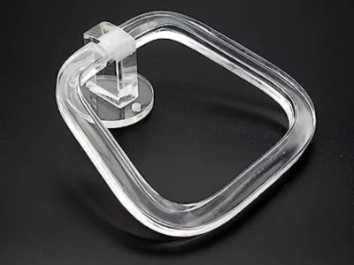 excellent unbreakable acrylic bathroom towel ring holder for original imagrnmnewxemfkm