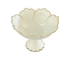 Novah round footed bowl